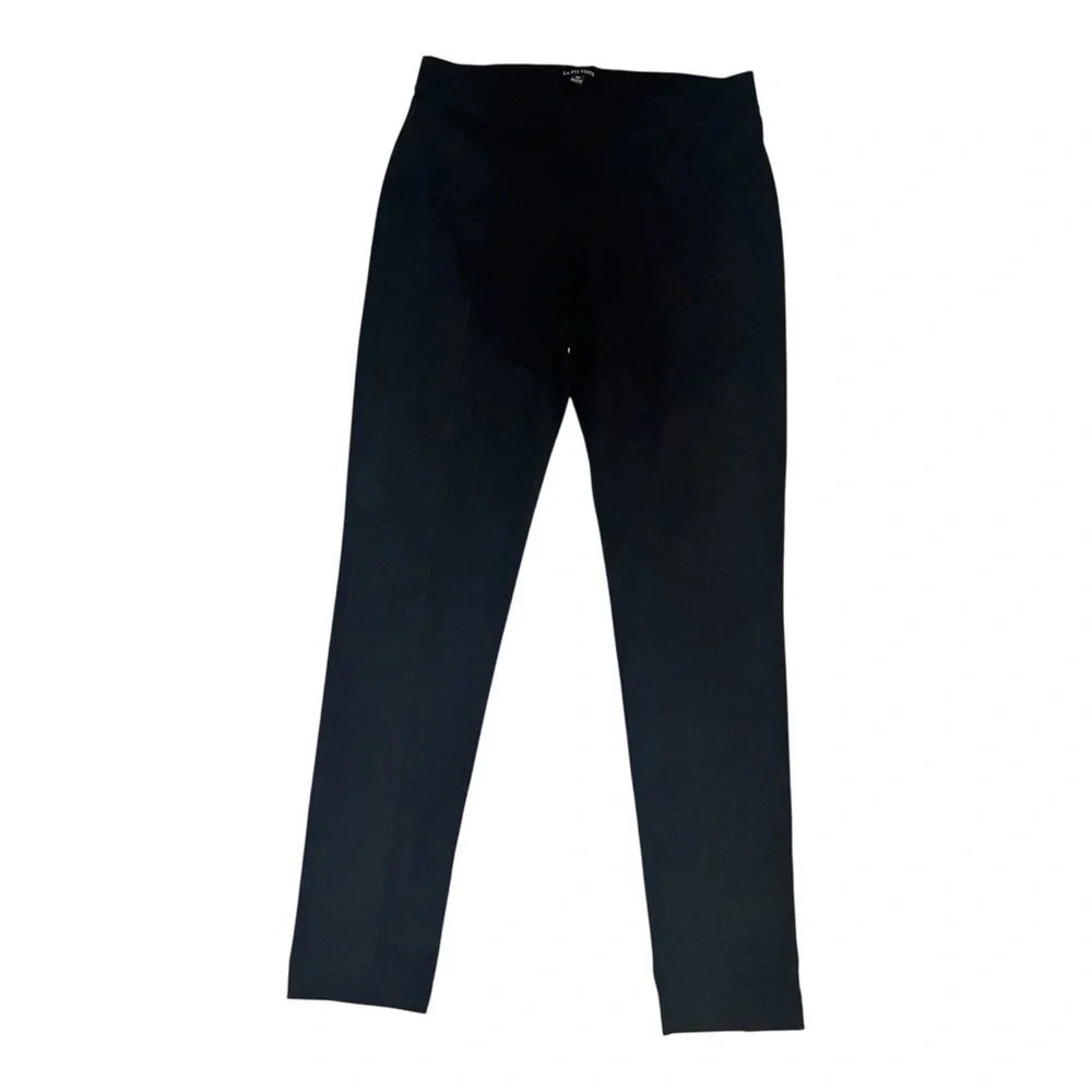 La Fée Verte Anthropologie Black Pseudosuede Skinny Pants M